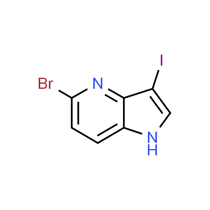 5-Bromo-3-iodo-1H-pyrrolo[3,2-b]pyridine