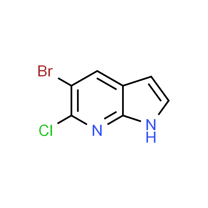 5-Bromo-6-chloro-1H-pyrrolo[2,3-b]pyridine