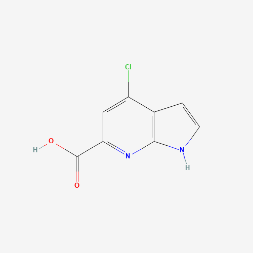 4-Chloro-1H-pyrrolo[2,3-b]pyridine-6-carboxylic acid