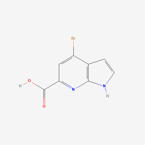 4-Bromo-1H-pyrrolo[2,3-b]pyridine-6-carboxylic acid