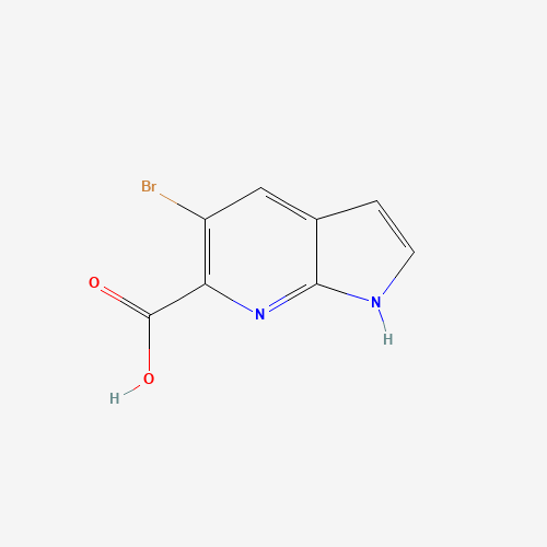 5-Bromo-1H-pyrrolo[2,3-b]pyridine-6-carboxylic acid