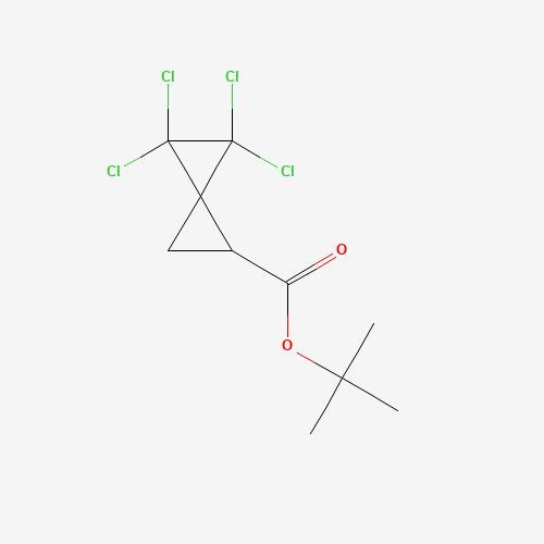 tert-Butyl 4,4,5,5-tetrachlorospiro[2.2]pentane-1-carboxylate