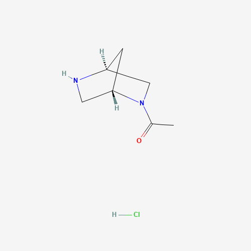 1-((1S,4S)-2,5-Diazabicyclo[2.2.1]heptan-2-yl)ethan-1-one hydrochloride