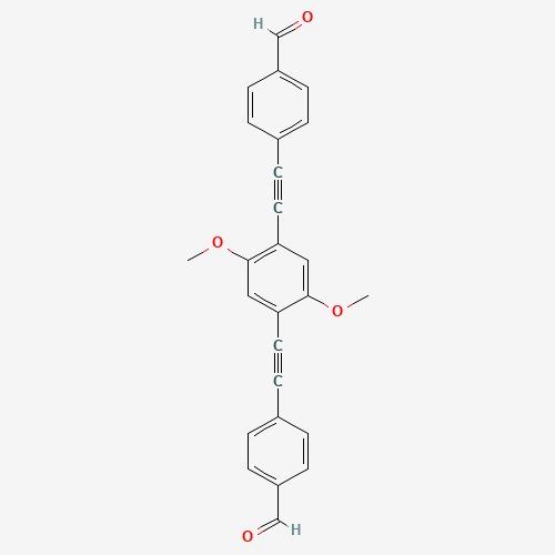 4,4'-((2,5-Dimethoxy-1,4-phenylene)bis(ethyne-2,1-diyl))dibenzaldehyde