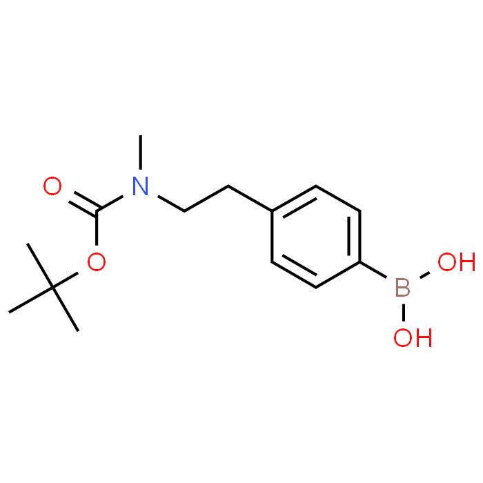 4-[2-(N-Boc-N-Methyl)aminoethyl]phenylboronic acid