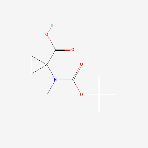 1-((tert-Butoxycarbonyl)(methyl)amino)cyclopropanecarboxylic acid