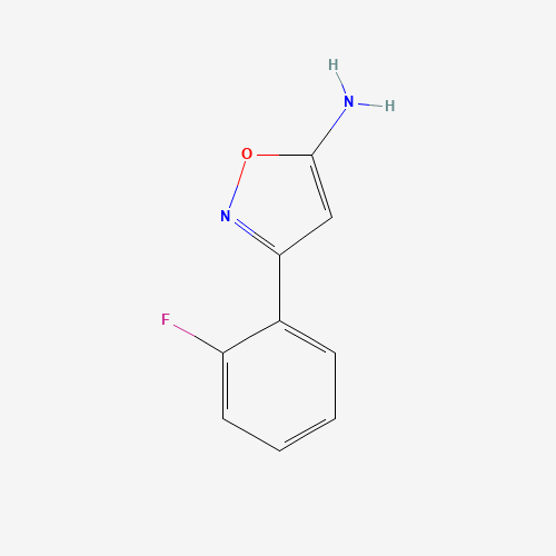 3-(2-Fluorophenyl)isoxazol-5-amine