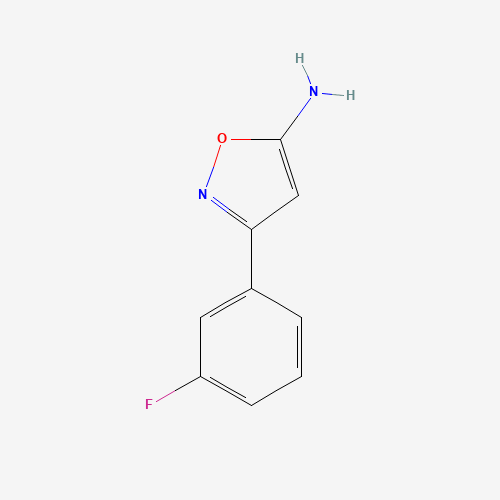 5-Amino-3-(3-fluorophenyl)isoxazole