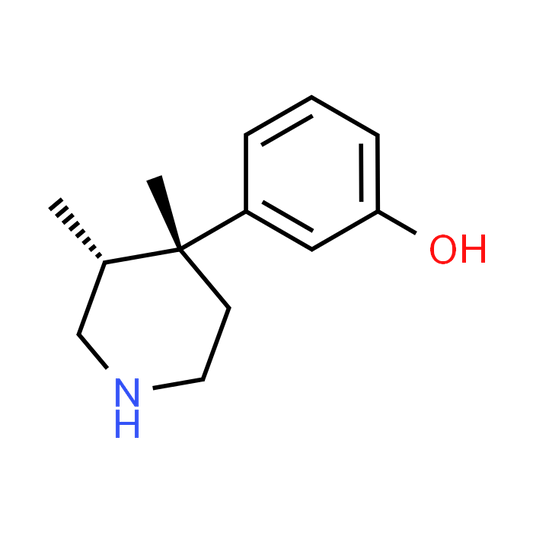 (3R,4R)-3,4-Dimethyl-4-(3-hydroxyphenyl)piperidine