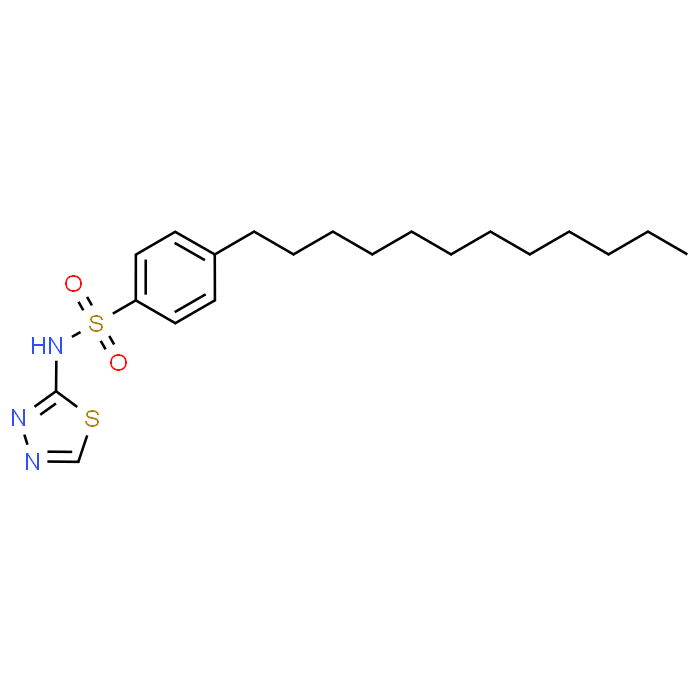 4-Dodecyl-N-(1,3,4-thiadiazol-2-yl)benzenesulfonamide