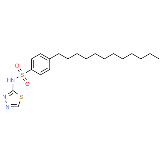 4-Dodecyl-N-(1,3,4-thiadiazol-2-yl)benzenesulfonamide