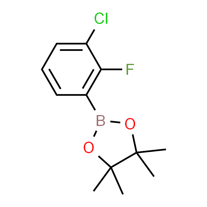 2-(3-Chloro-2-fluorophenyl)-4,4,5,5-tetramethyl-1,3,2-dioxaborolane