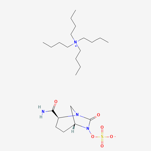 Tetrabutylammonium (1R,2S,5R)-2-carbamoyl-7-oxo-1,6-diazabicyclo[3.2.1]octan-6-yl sulfate