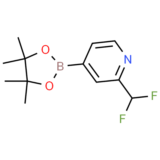 2-(Difluoromethyl)-4-(4,4,5,5-tetramethyl-1,3,2-dioxaborolan-2-yl)pyridine
