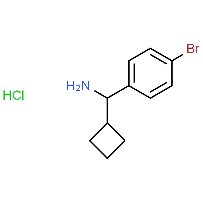 (4-Bromophenyl)(cyclobutyl)methanamine hydrochloride