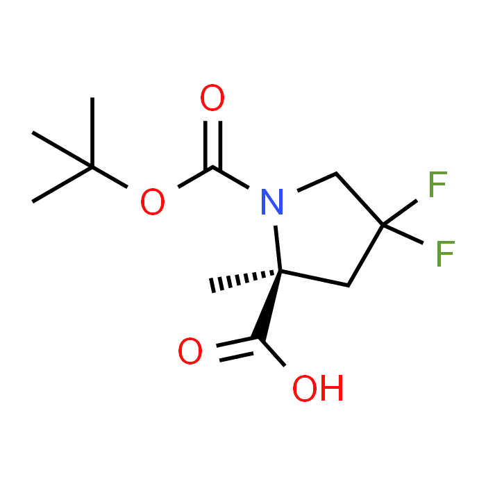 (S)-1-(tert-Butoxycarbonyl)-4,4-difluoro-2-methylpyrrolidine-2-carboxylic acid