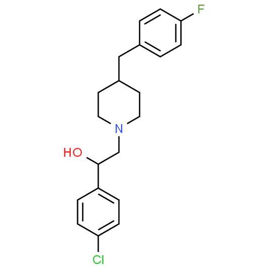 1-(4-Chlorophenyl)-2-(4-(4-fluorobenzyl)piperidin-1-yl)ethan-1-ol