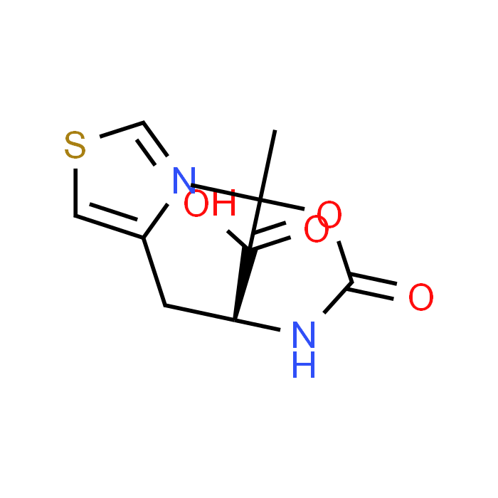 (S)-2-((tert-Butoxycarbonyl)amino)-3-(thiazol-4-yl)propanoic acid