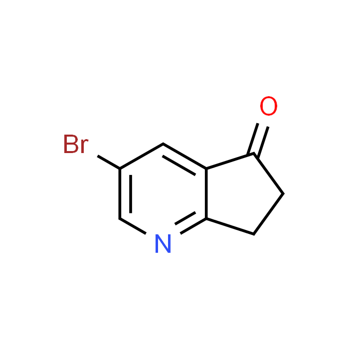 3-Bromo-6,7-dihydro-5H-cyclopenta[b]pyridin-5-one