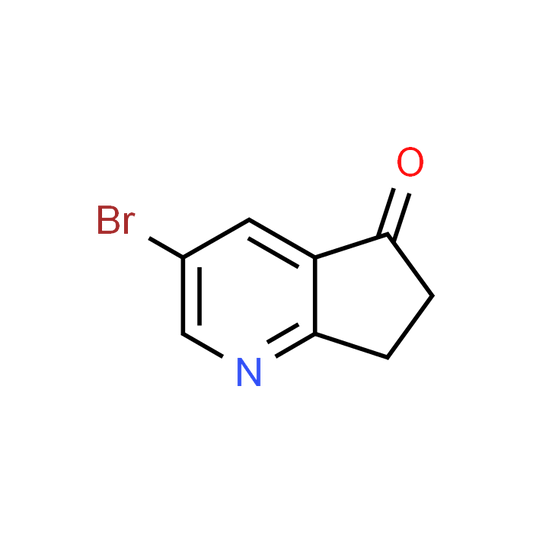 3-Bromo-6,7-dihydro-5H-cyclopenta[b]pyridin-5-one