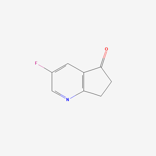 3-Fluoro-6,7-dihydro-5H-cyclopenta[b]pyridin-5-one
