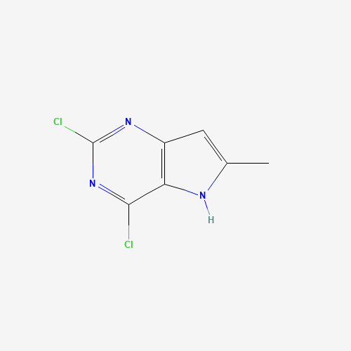 2,4-Dichloro-6-methyl-5H-pyrrolo[3,2-d]pyrimidine