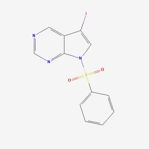 5-Iodo-7-(phenylsulfonyl)-7H-Pyrrolo[2,3-d]pyrimidine