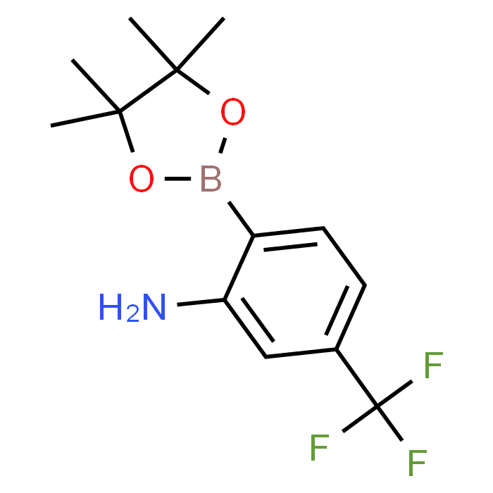 2-(4,4,5,5-Tetramethyl-1,3,2-dioxaborolan-2-yl)-5-(trifluoromethyl)aniline