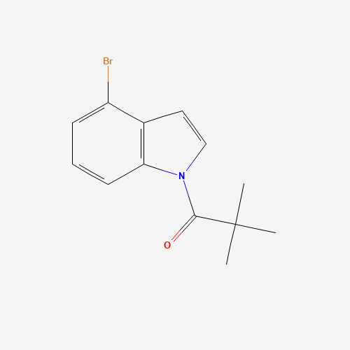 1-(4-Bromo-1H-indol-1-yl)-2,2-dimethylpropan-1-one
