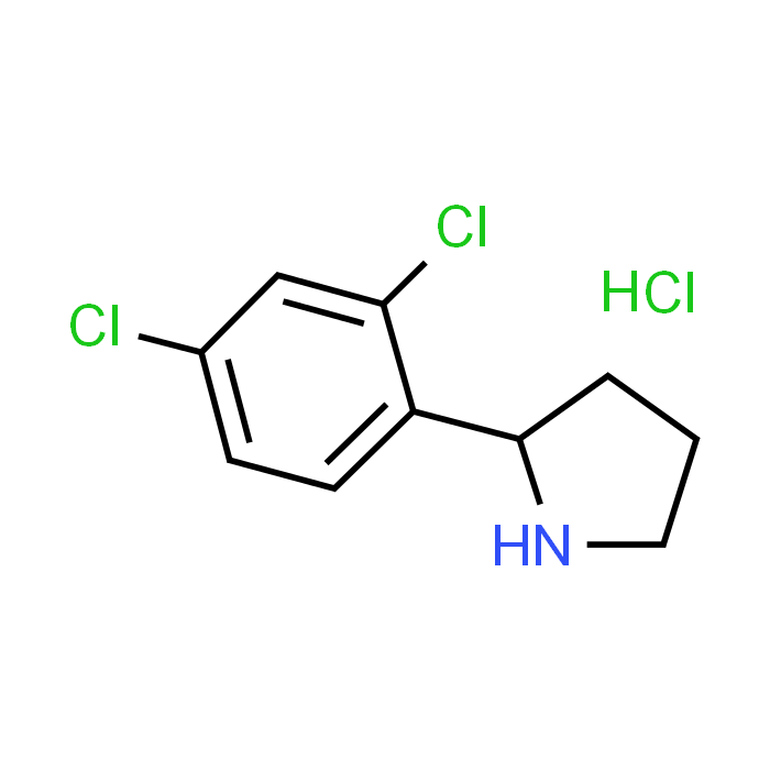2-(2,4-Dichlorophenyl)pyrrolidine hydrochloride