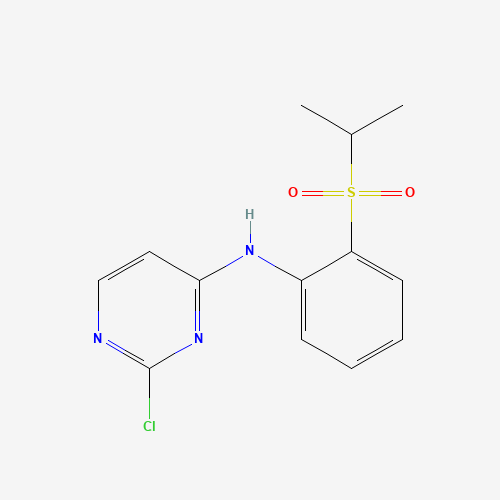2-Chloro-N-(2-(isopropylsulfonyl)phenyl)pyrimidin-4-amine