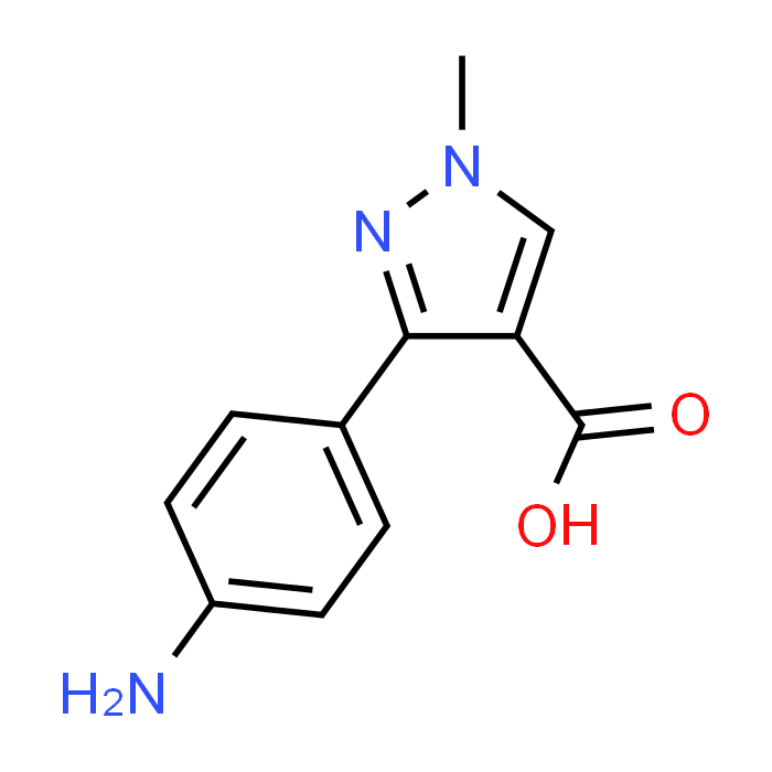 3-(4-Aminophenyl)-1-methyl-1H-pyrazole-4-carboxylic acid