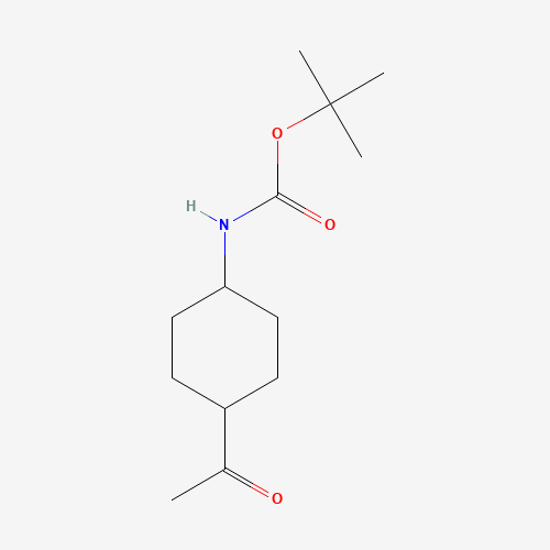 tert-butyl N-[trans-4-acetylcyclohexyl]carbamate