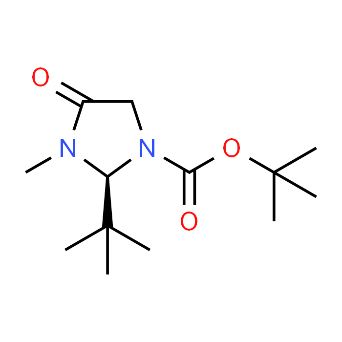 (S)-tert-Butyl 2-(tert-butyl)-3-methyl-4-oxoimidazolidine-1-carboxylate