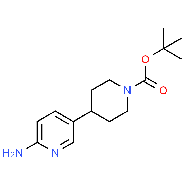 tert-Butyl 4-(6-aminopyridin-3-yl)piperidine-1-carboxylate - Achmem
