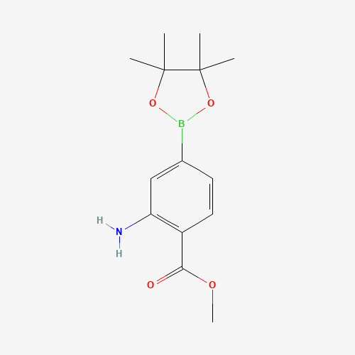 Methyl 2-amino-4-(4,4,5,5-tetramethyl-1,3,2-dioxaborolan-2-yl)benzoate