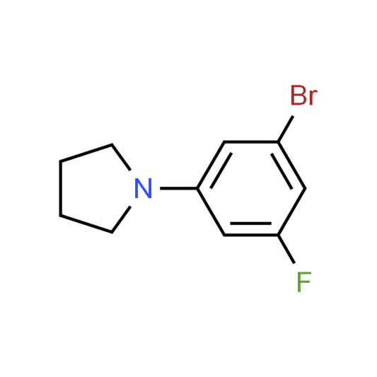 1-(3-Bromo-5-fluorophenyl)pyrrolidine