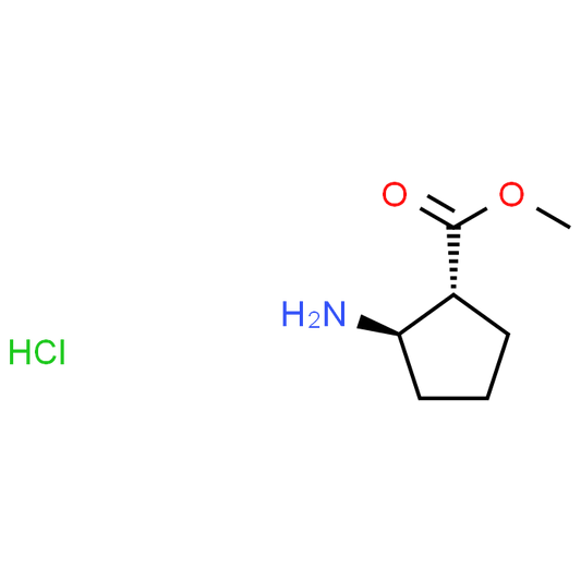 (1R,2S)-rel-Methyl 2-aminocyclopentanecarboxylate hydrochloride