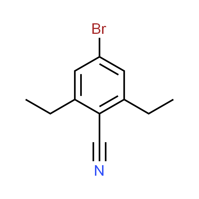 4-Bromo-2,6-diethylbenzonitrile
