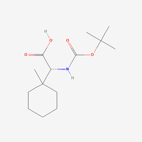 (R)-2-((tert-Butoxycarbonyl)amino)-2-(1-methylcyclohexyl)acetic acid