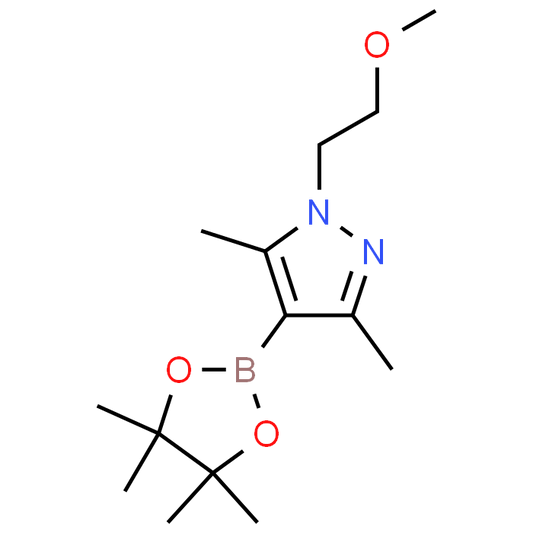 1-(2-Methoxyethyl)-3,5-dimethyl-4-(tetramethyl-1,3,2-dioxaborolan-2-yl)-1H-pyrazole