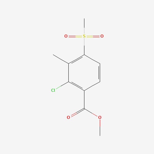 Methyl 2-chloro-4-methanesulfonyl-3-methylbenzoate