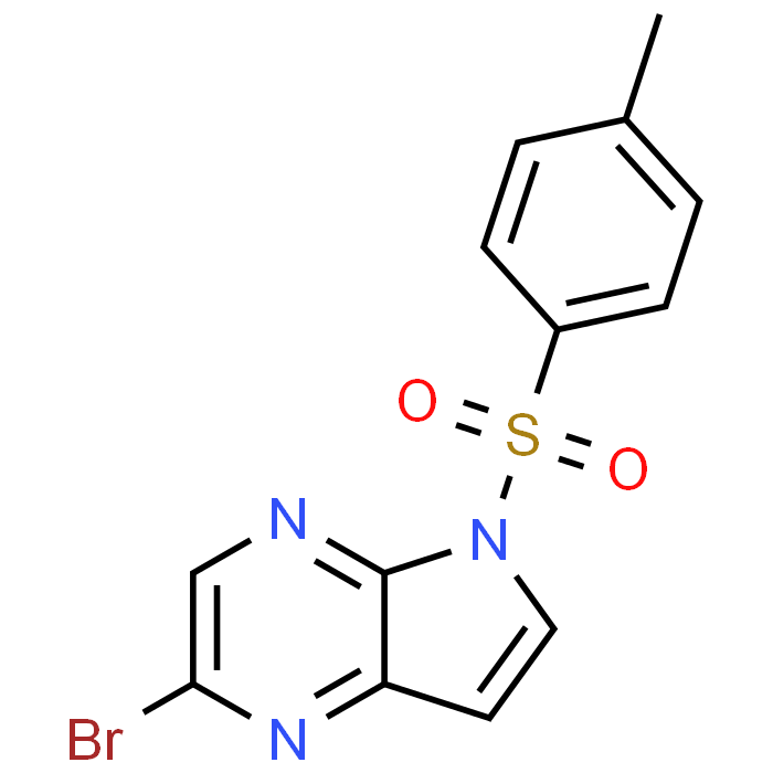 2-Bromo-5-tosyl-5H-pyrrolo[2,3-b]pyrazine