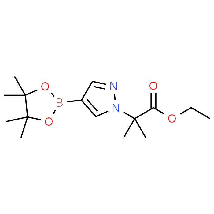 Ethyl 2-methyl-2-(4-(4,4,5,5-tetramethyl-1,3,2-dioxaborolan-2-yl)-1H-pyrazol-1-yl)propanoate