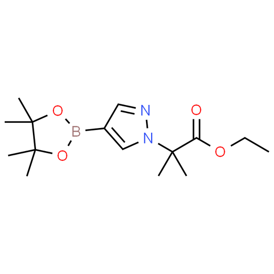 Ethyl 2-methyl-2-(4-(4,4,5,5-tetramethyl-1,3,2-dioxaborolan-2-yl)-1H-pyrazol-1-yl)propanoate