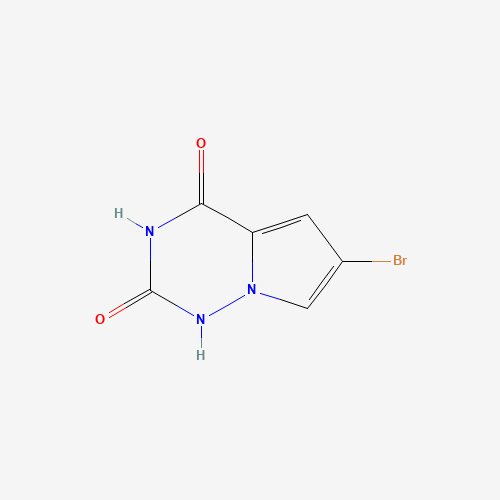 6-Bromopyrrolo[2,1-f][1,2,4]triazine-2,4(1H,3H)-dione
