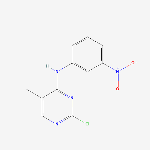 2-Chloro-5-methyl-N-(3-nitrophenyl)pyrimidin-4-amine