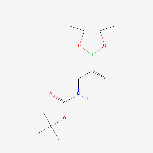 tert-Butyl-N-[2-(4,4,5,5-tetramethyl-1,3,2-dioxaborolan-2-yl)allyl]carbamate