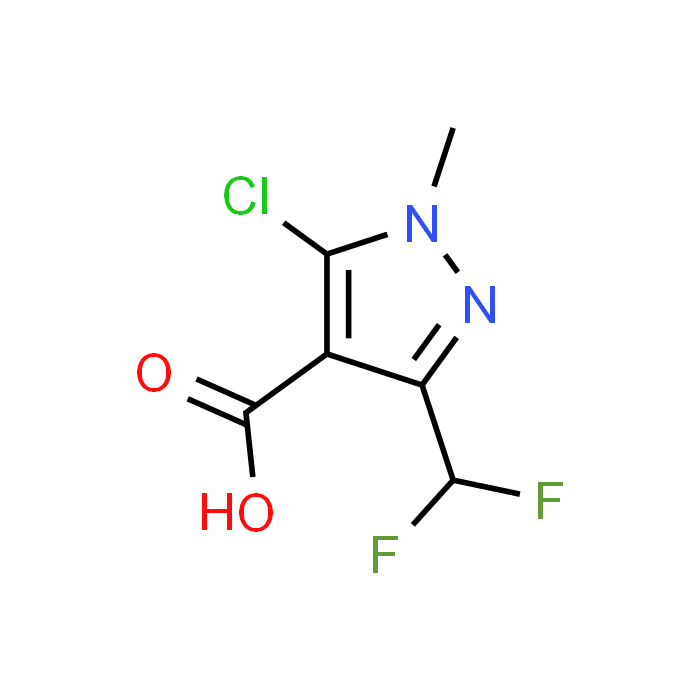 5-Chloro-3-(difluoromethyl)-1-methyl-1H-pyrazole-4-carboxylic acid