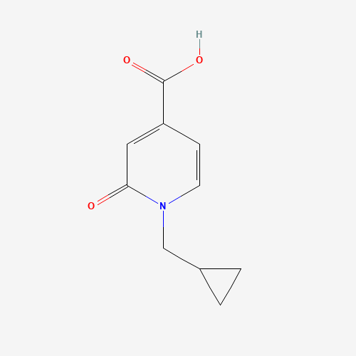 1-(Cyclopropylmethyl)-2-oxo-1,2-dihydropyridine-4-carboxylic acid